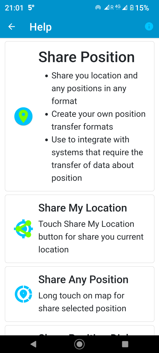 Share Position - Help